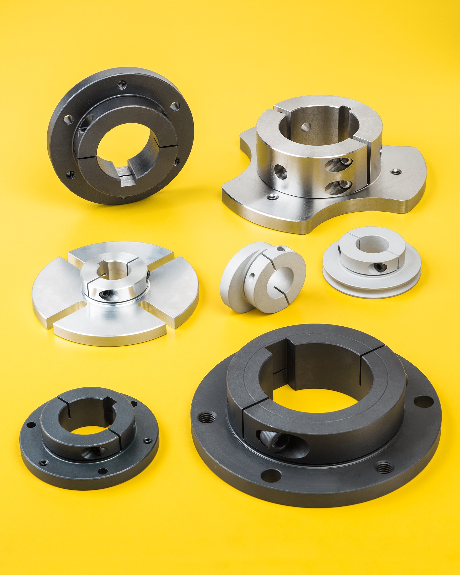 FLANGED ONEPIECE SHAFT COLLARS ENHANCE USER MOUNTING OPTIONS