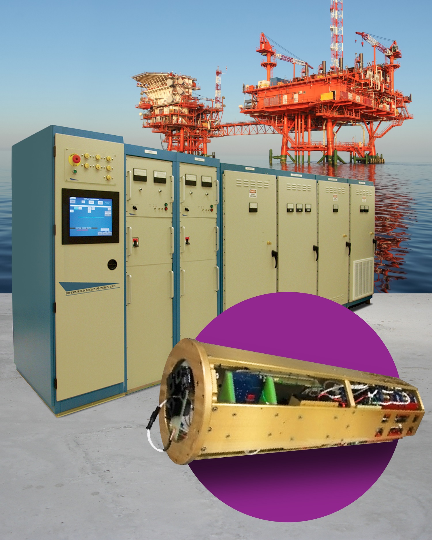 SUBSEA ELECTRIC POWER CONVERTER ELIMINATES MILES OF HYDRAULIC CABLES